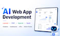 develop ai saas, chatbot or full stack web app in laravel
