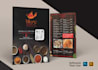 design an editable restaurant menu, digital menu, price list