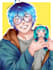 create a cute anime, chibi, oc, fanart profile picture