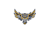 design powerful owl school logo