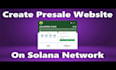 create solana memecoin token, presale website, staking website, smart contract