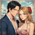 custom couple portrait one piece anime style