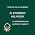 set up an ai powered email helpdesk for customer support