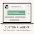 build a custom ai chatbot for your business website