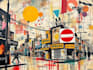 create a unique street pop art collage