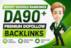 generate 120plus powerful german backlinks from da 90 plus