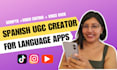 create bilingual ugc video ads for language learning apps