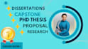 research, maketing assignmnt, phd thesis, proposal, capstone or dissertations