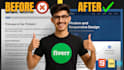 be your front end web developer using HTML CSS javascript
