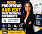 proofread and edit your technical documents for accuracy and clarity