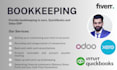 provide bookkeeping in xero, quickbooks and odoo erp