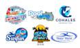 design swimming and pool logo