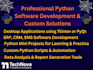 script java python sql database coding programming projects