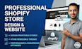 design professional shopify store, shopify website