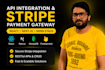 integrate stripe payment or any API in your react or next js website app