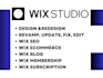 do a professional wix website design, SEO expert wix studio website redesign fix