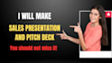 design premium sales presentation and pitch deck