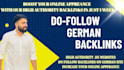 provide you guest post on high da german website de backlinks