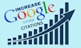 cite paper references to increase google scholar citation, backdated citation