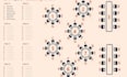 design a professional seating chart or venue map for your event, guest, wedding