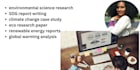 handle environmental science, sdgs and climate change research projects