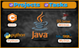 write java programs and solve coding problems