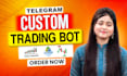 create custom telegram crypto trading bot