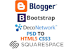 convert figma 2 html,hubspot,bootstrap, deconetwork,squarespace