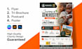 design eye catching charity, donation and fundraising flyer
