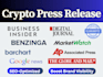 do crypto press release distribution in 24 hours