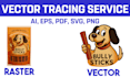 do vector tracing or convert to vector