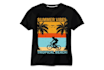design trendy and custom t shirt graphics
