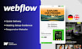 create a weblow landingpage