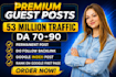 publish news article on high da guest post backlinks, premium guest post service
