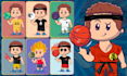 illustrate exclusive 2d nft characters with unique traits