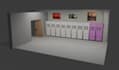 make a 3d background or a 3d environment