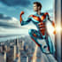 do a scifi, fantasy, superhero character design