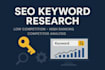 do SEO keyword research