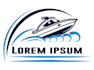 design outstanding boat logo