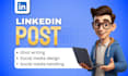 ghostwrite your linkedin posts and articles
