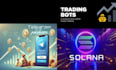 create code ai power crypto trading bot, telegram bot, solana