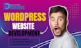 be your wordpress and shopify developer, website designer and redesign