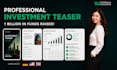 prepare one page investor teaser
