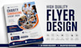 design professional charity, nonprofit and ngo flyer