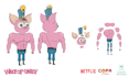 be creating a simple 2d rig of your characters