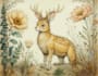 draw an animal and botanical illustration