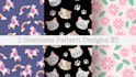 create cute seamless pattern design