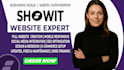 build showit website, redesign showit, update showit, customize showit template