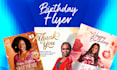 create outstanding birthday flyer design