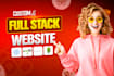 do full stack website development, web app development, full stack developer